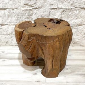 TAVOLINO LATERALE IN TEAK KAREN